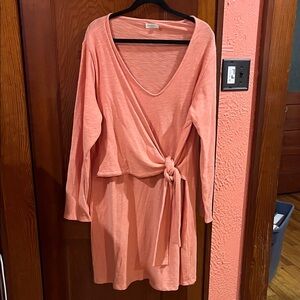 Spartina 449 Coral Wrap Dress